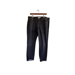 Madewell Slim Boy Jean Charcoal Wash Denim Pants Women Size 31